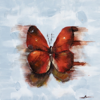 A Red Butterfly